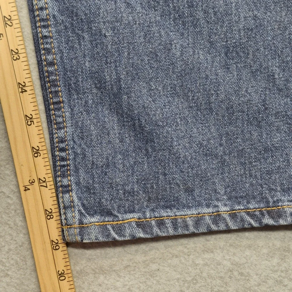 Levi's 505 Jeans Mens 44x29 Dark Wash Straight Leg Classic Denim Regular Fit
